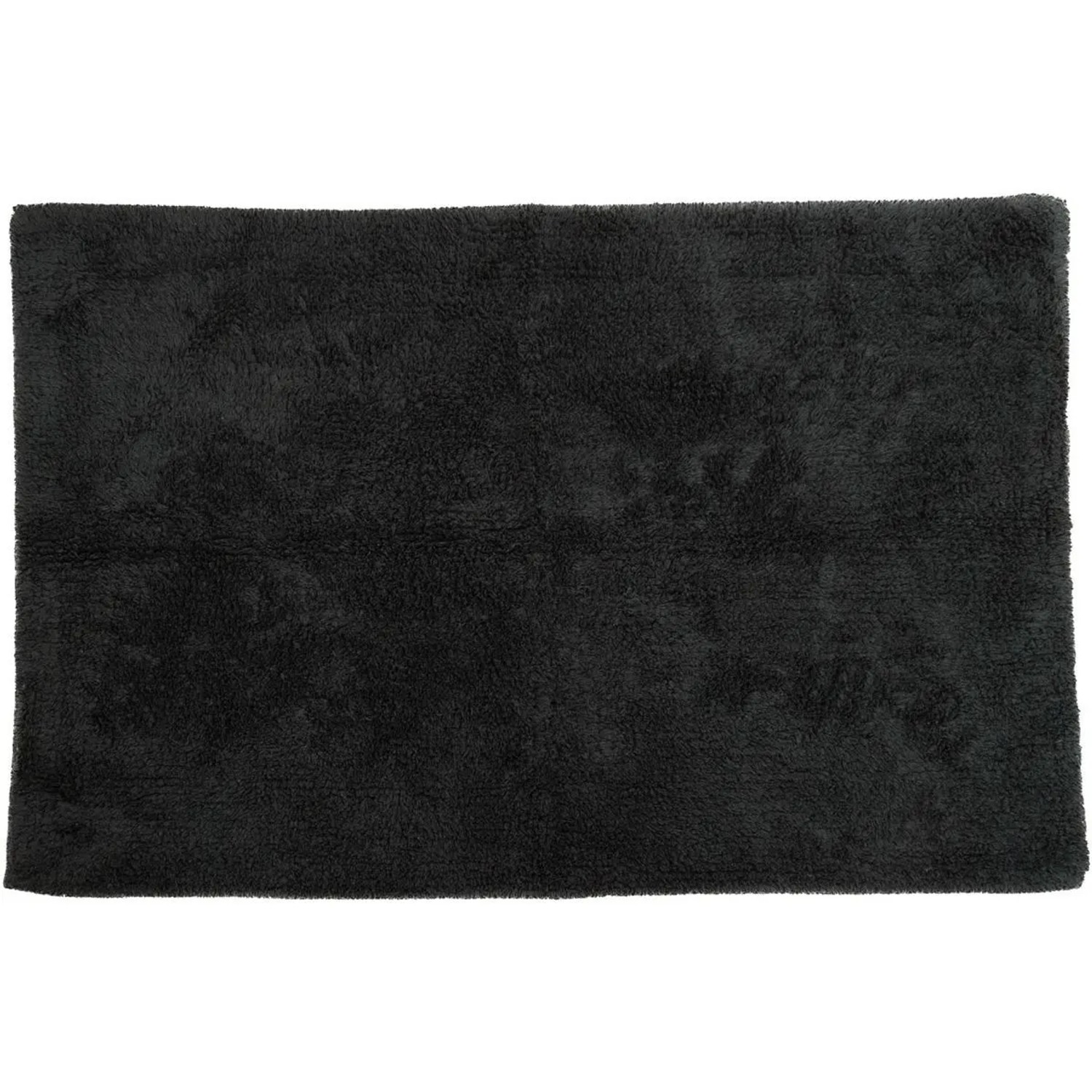 Euroshowers Baumwoll Badematte Schwarz 60 x 90 cm