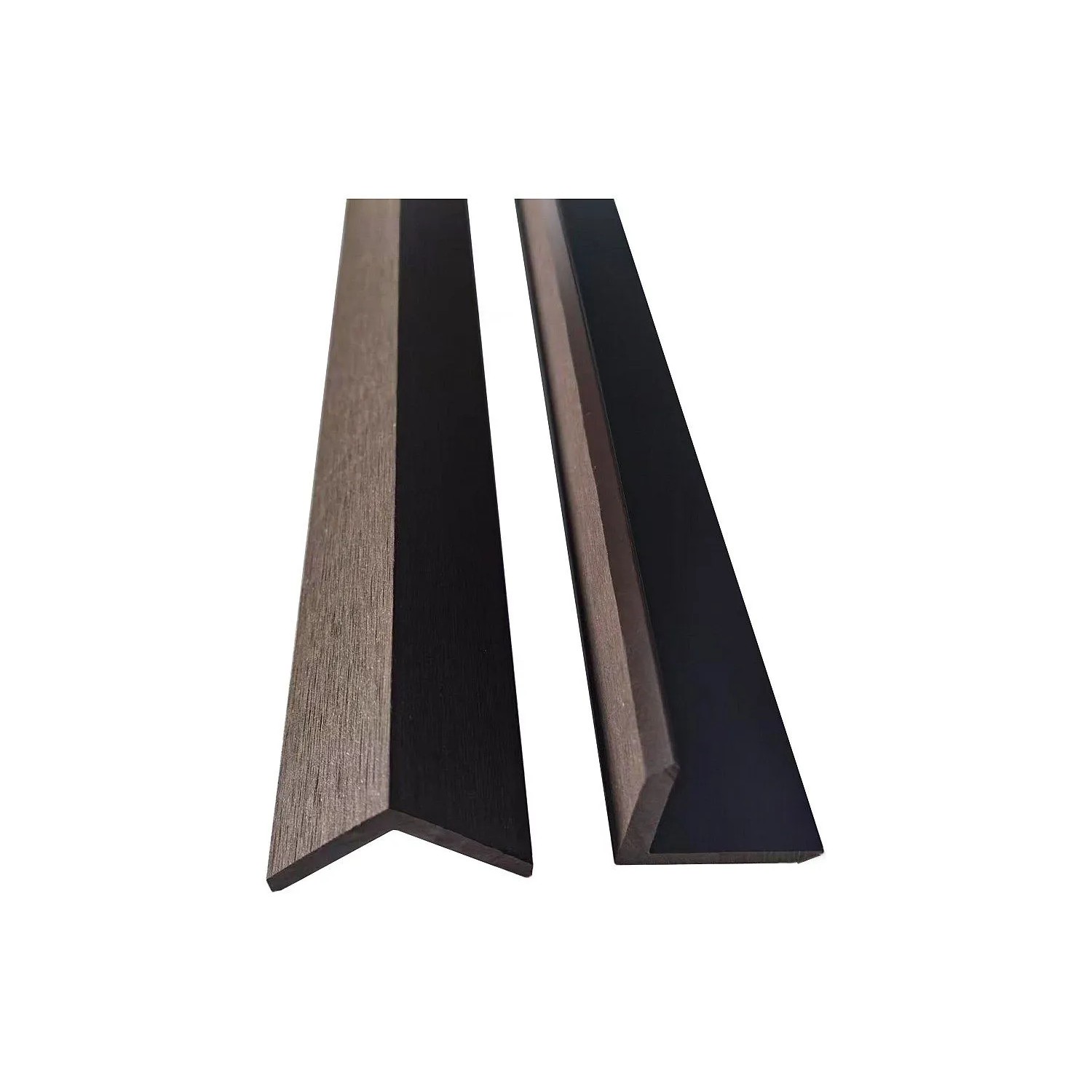 Vente-unique Wandplatte Cornio Naturfarben Dunkel 260 cm