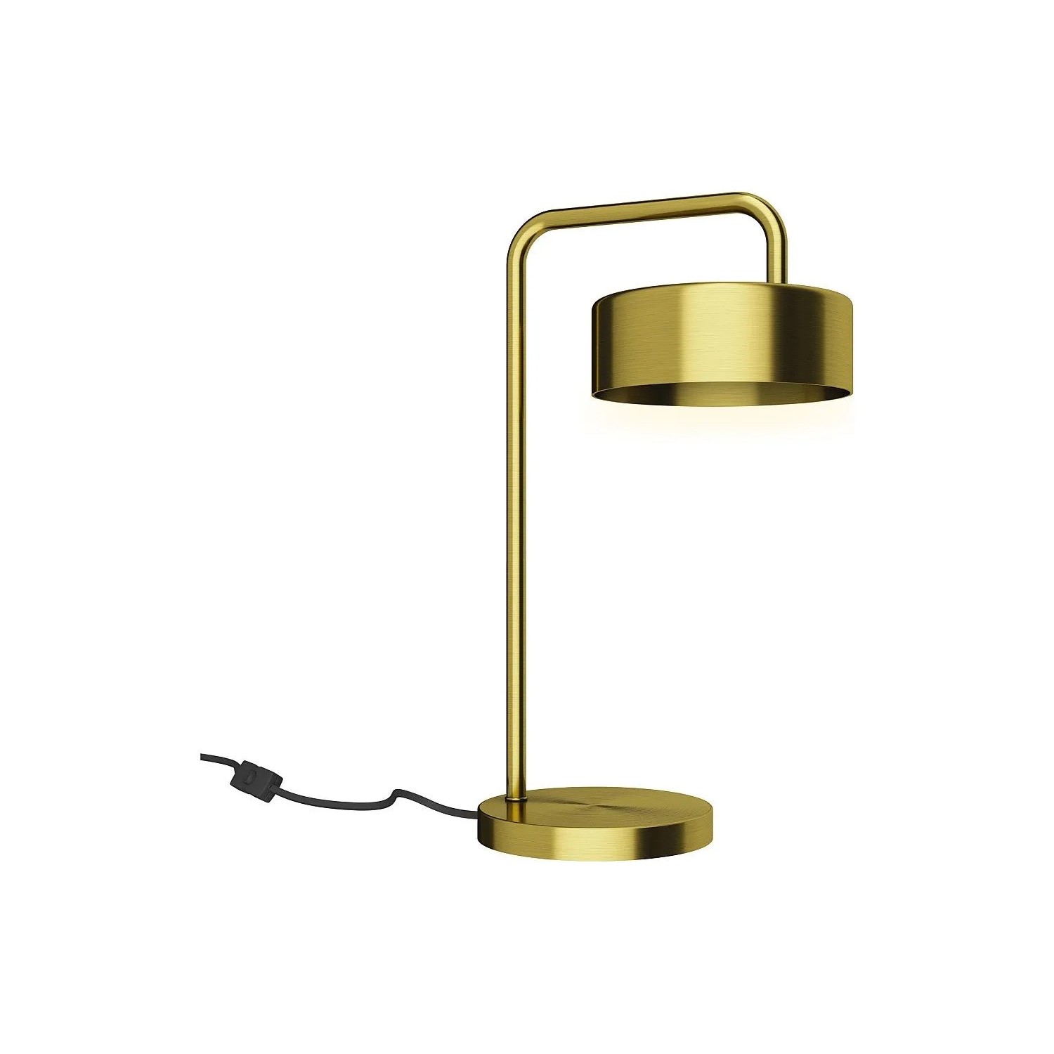 Vente-unique Tischlampe Otilie Goldfarben 23 cm
