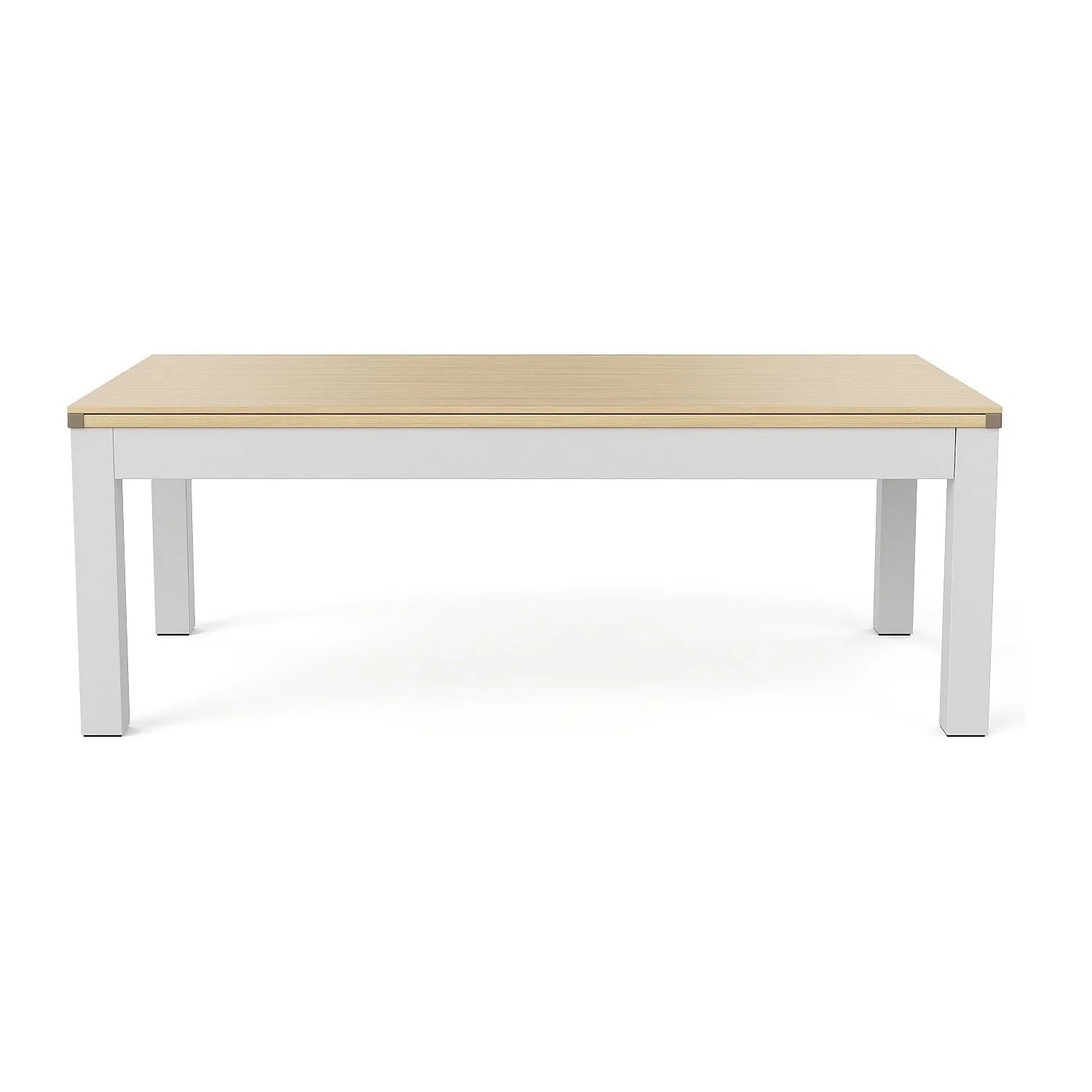 Vente-unique Billardtisch Balthazar Schwarz Weiß 213.4 cm
