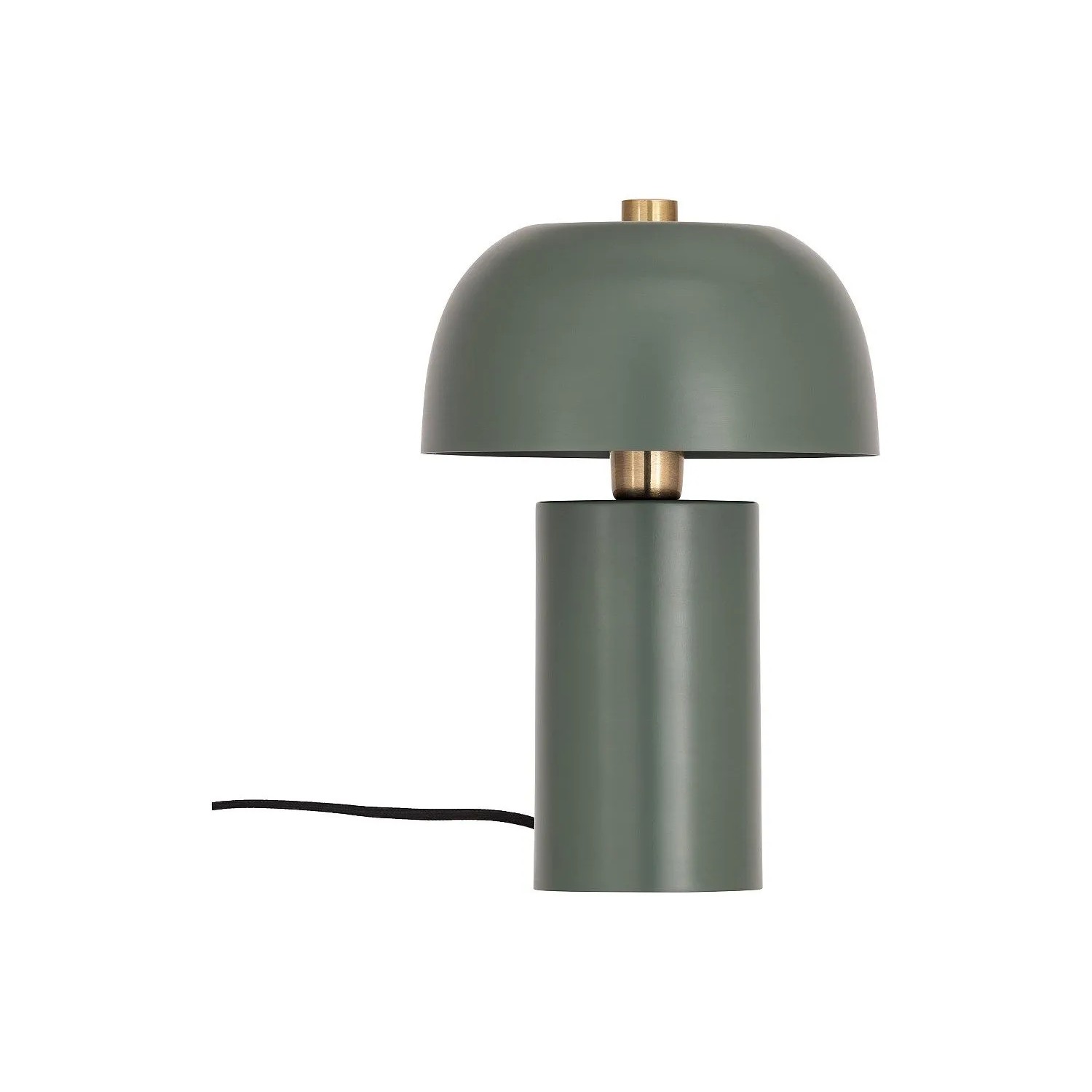 Vente-unique Tischlampe Windy Grün 26 cm