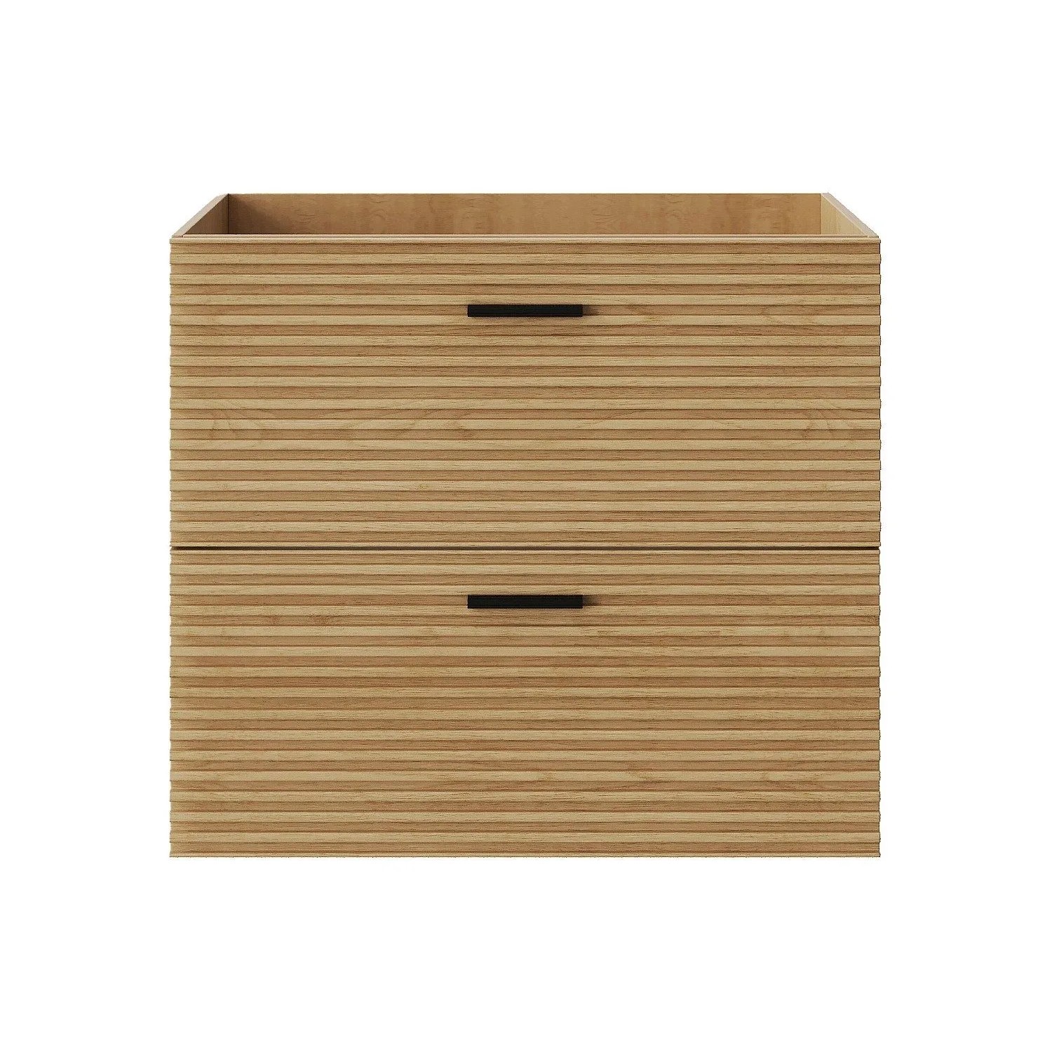 Vente-unique Waschbeckenunterschrank Sarone Naturfarben Hell 60 cm