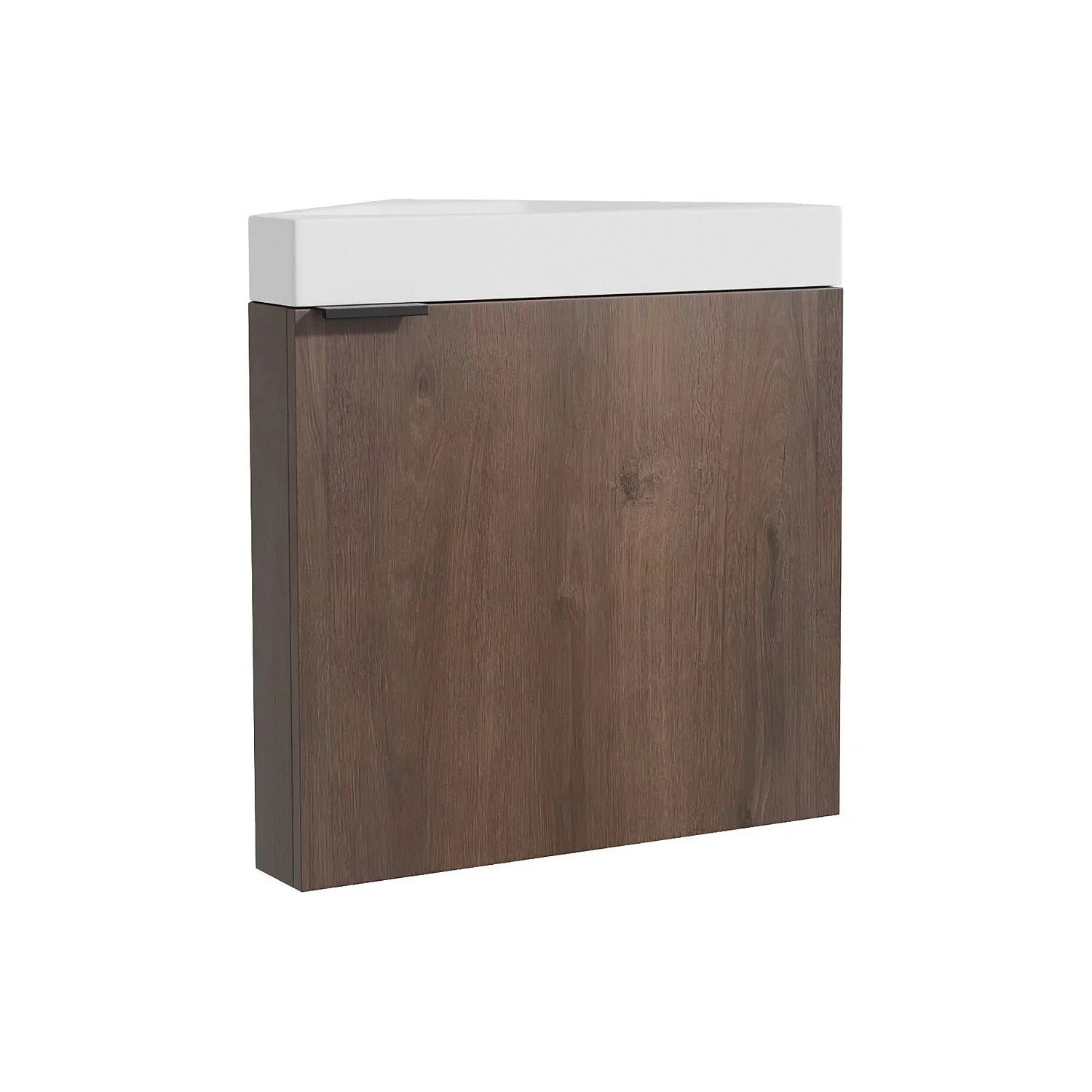 Vente-unique Möbel-Handwaschbecken Manodo Naturfarben Dunkel 56 cm
