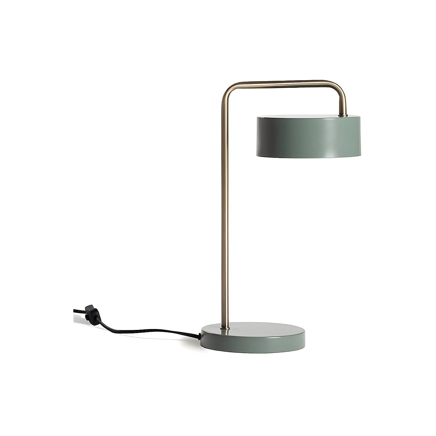 Vente-unique Tischlampe Otilie Khaki 23 cm