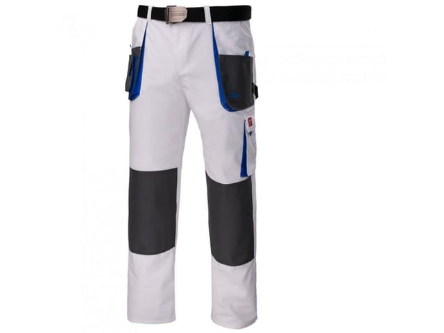 Artmas Arbeitshose Arbeitshose Schutzhose Bundhose Montagehose Multifunktion- weiß
