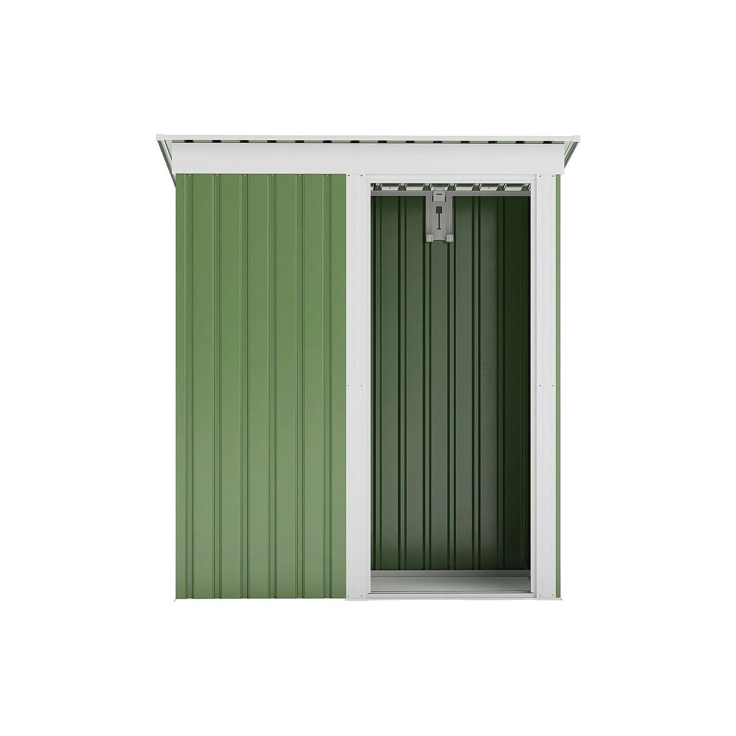 Vente-unique Schrebergartenhaus Biron Mandelgrün 153 cm