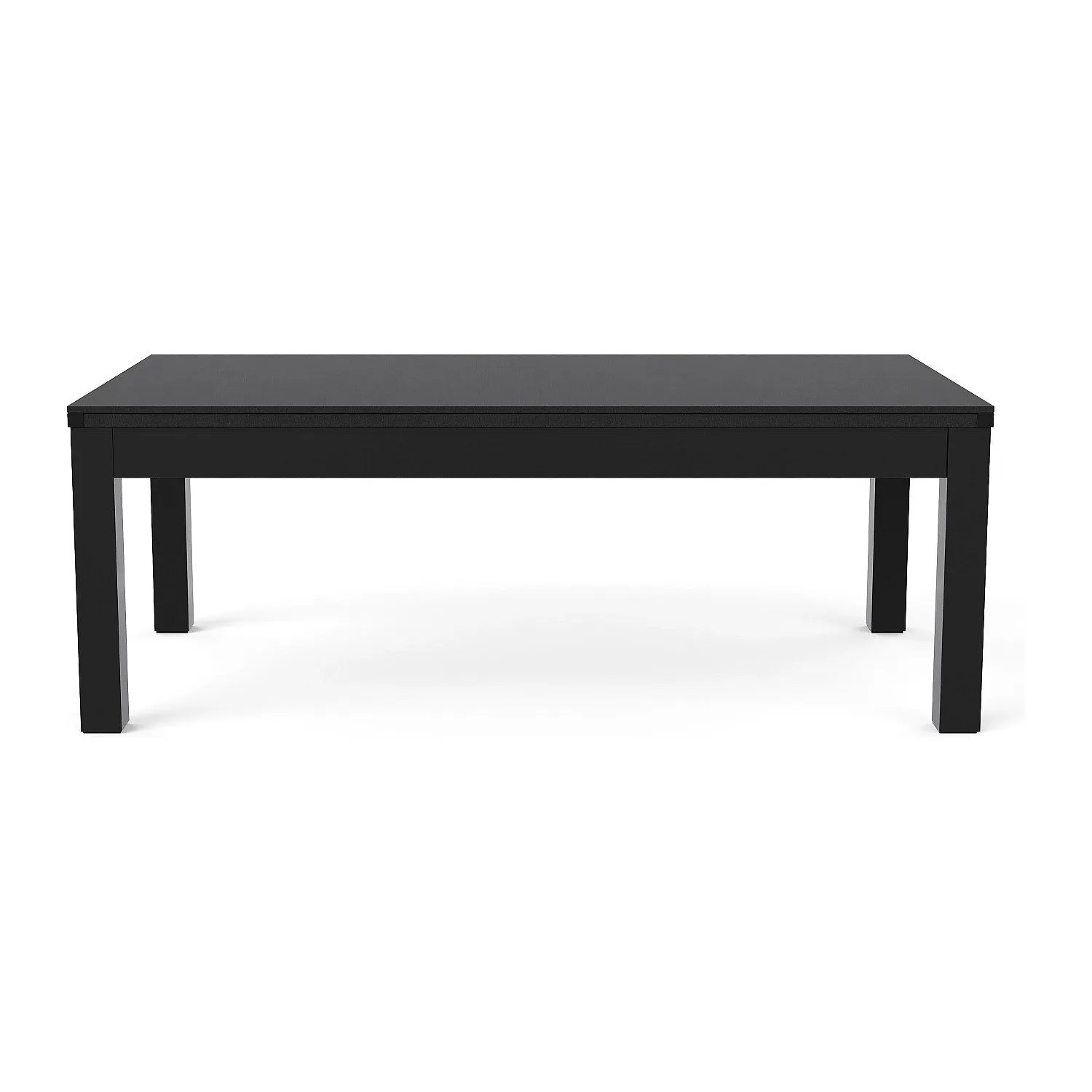 Vente-unique Billardtisch Balthazar Schwarz Grün 213.4 cm