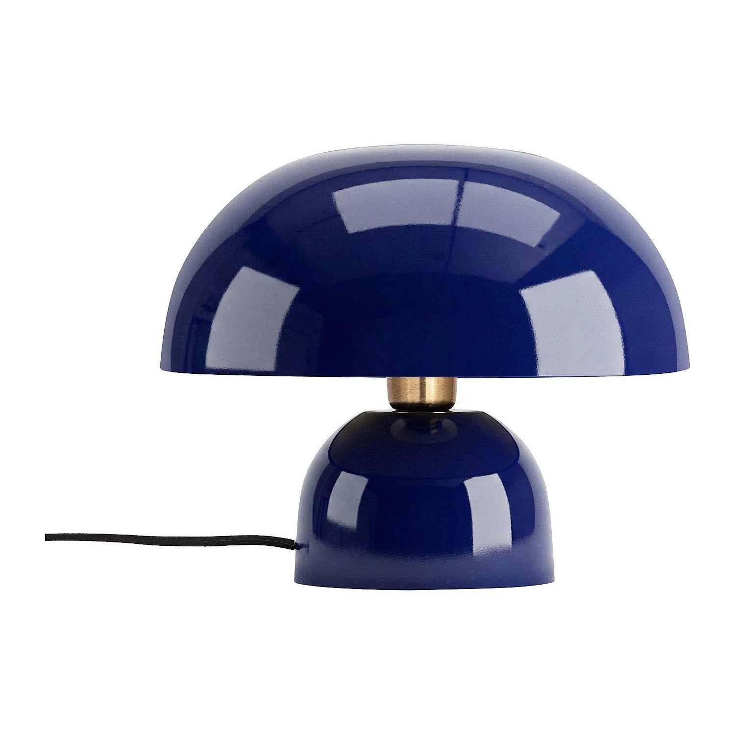 Vente-unique Tischlampe Sidney Blau 31 cm