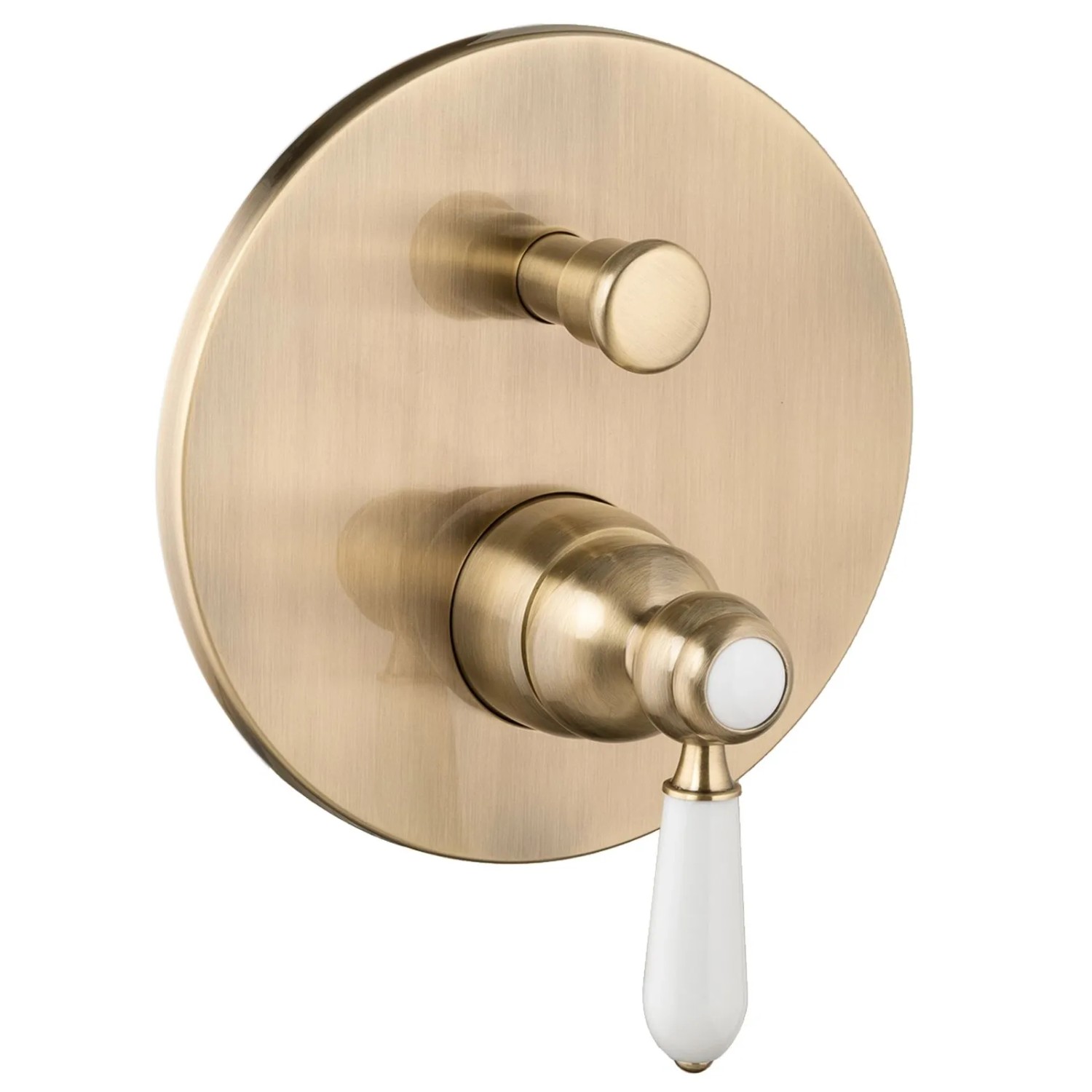 PaulGurkes Unterputz Armatur Bronze Messing Einhandmischer Nostalgie