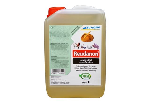 Schopf Insektenspray Reudanon - biologische Ungezieferbekämpfung - 3 Liter, 3 l, 3000 ml
