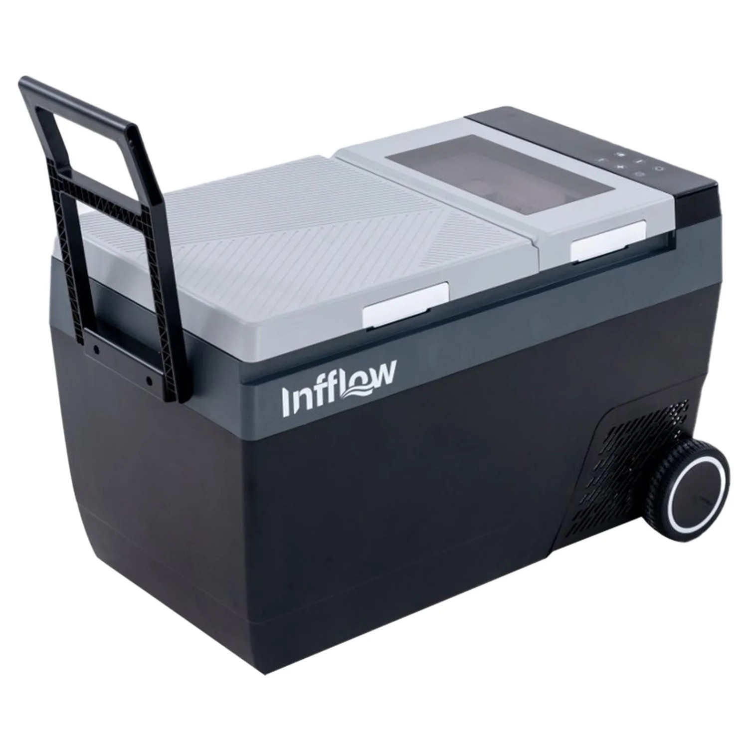 Infflow 45L Kompressor Kühlbox App Steuerung Rollen Camping Auto