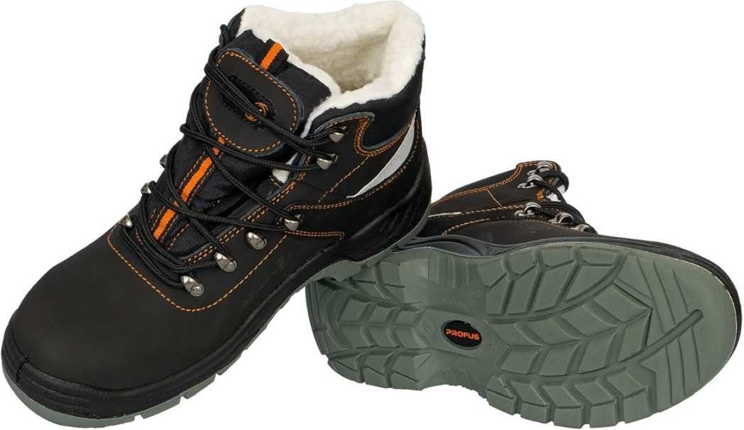 Profus Profus Winter Arbeitsstiefel Arbeitsschuhe Gefüttert mit Kunstwolle S3 Arbeitsschuh