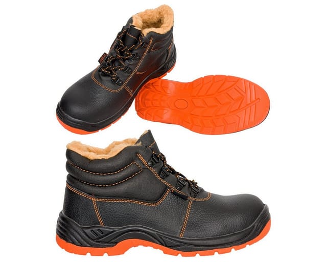 Urgent Arbeitsstiefel Sicherheitsschuhe Gefüttert Winterschuhe Stahlkappe SB Arbeitsschuh