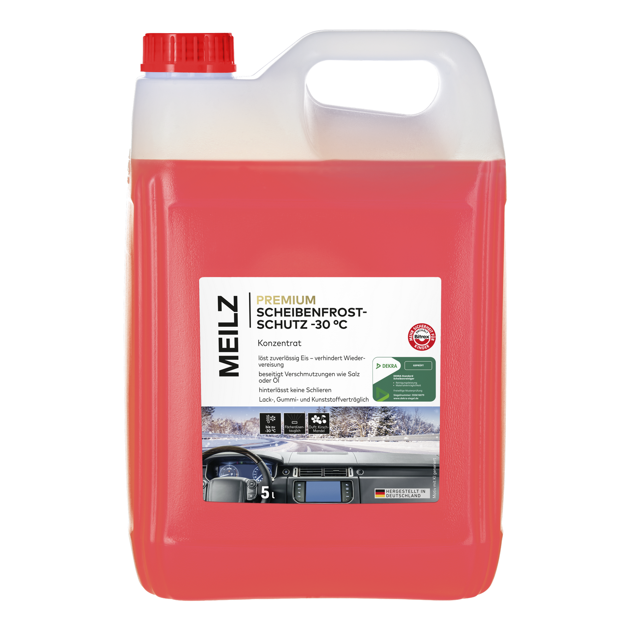 Meilz Premium Scheibenfrostschutz -30 °C Konzentrat 5 l
