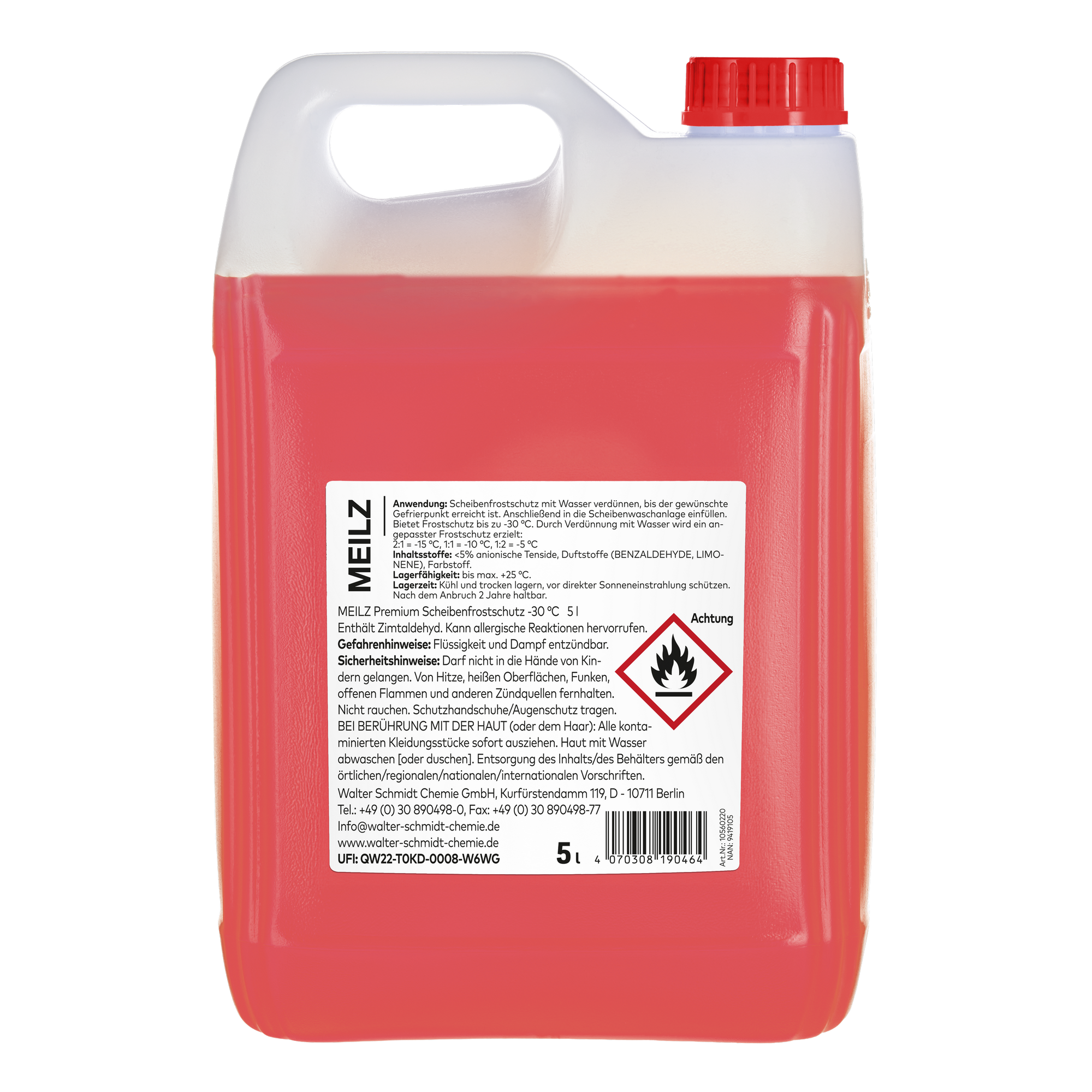 Meilz Premium Scheibenfrostschutz -30 °C Konzentrat 5 l Bild 2