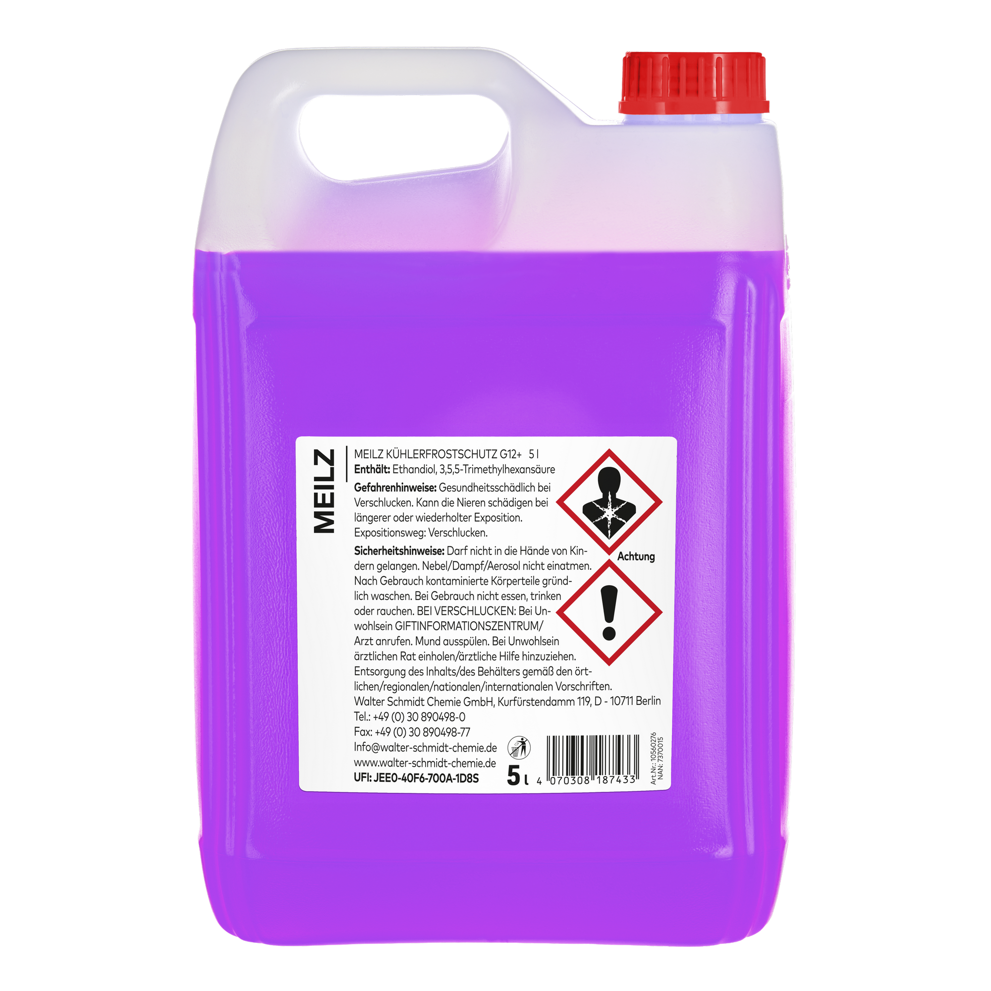 Meilz Kühlerfrostschutz G12+ Konzentrat 5 l Bild 2