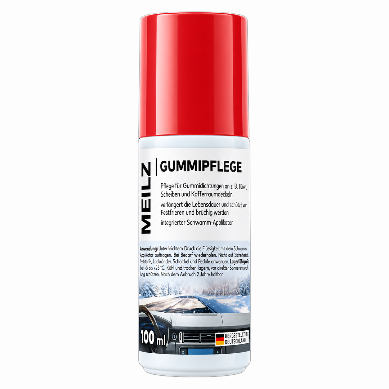 Meilz Gummipflege für Fahrzeugtüren & Scheiben 100 ml