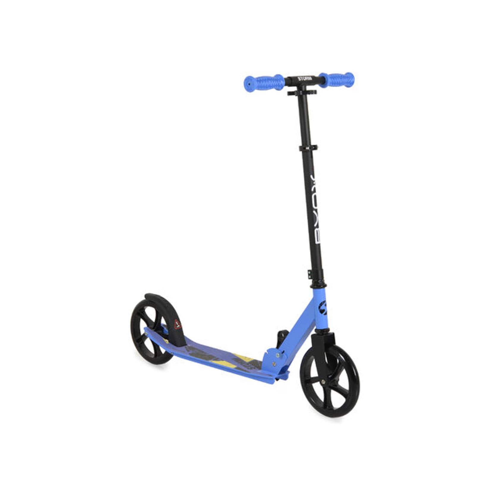 Kinderroller Storm, Höhe einstellbar, zusammenklappbar, PU Räder, ABEC-5, blau
