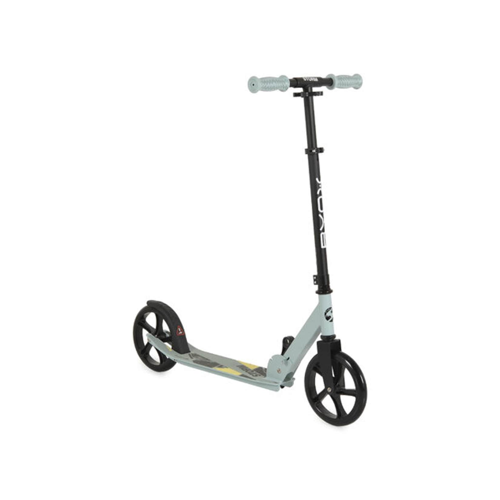 Kinderroller Storm, Höhe einstellbar, zusammenklappbar, PU Räder, ABEC-5, grau