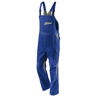 IMAGE DRESS NEW DESIGN Latzhose 3347 3411, kbl.blau/mittelgrau, Größe 64