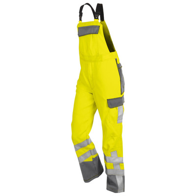 SAFETY 7 Latzhose PSA 3 3780 8420, warngelb/anthrazit, Größe 64