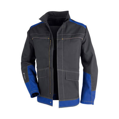 SAFETY 6 Jacke PSA 3 1779 8413, anthrazit/kbl.blau, Größe 28