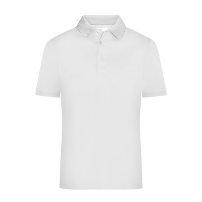 Herren Aktiv Poloshirt JN720, weiß, Größe L