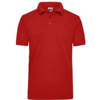 Herren Work Poloshirt JN801, rot, Größe 6XL Bild 2