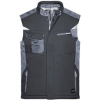 Workwear Winter Softshell Weste JN825, schwarz/carbon, Größe M Bild 2