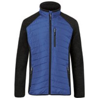 Hybridjacke 1342 5201, kbl.blau/dunkelgrau, Größe XL Bild 2