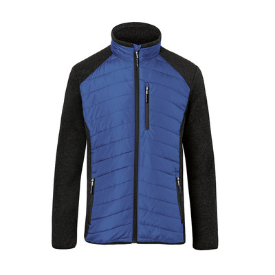 Hybridjacke 1342 5201, kbl.blau/dunkelgrau, Größe 4XL