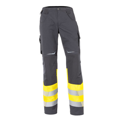 REFLECTIQ Hose Klasse 1 2208 8340, warngelb/anthrazit, Größe 23K