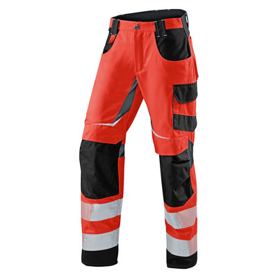 REFLECTIQ Sommerhose PSA 2 2407 8335, warnrot/schwarz, Größe 29K