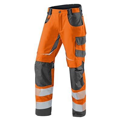 REFLECTIQ Sommerhose PSA 2 2407 8343, warnorange/anthrazit, Größe 31K