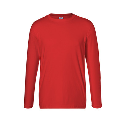 SHIRTS Longsleeve 5025 6240, mittelrot, Größe XXL