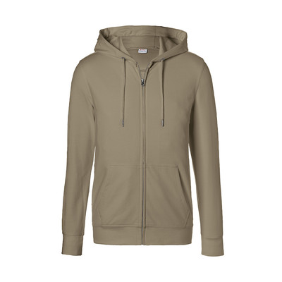 SHIRTS Kapuzen-Sweatjacke 5022 6330, sandbraun, Größe 4XL
