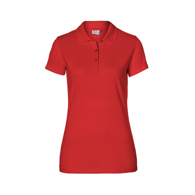 SHIRTS Polo Damen 5026 6239, mittelrot, Größe 3XL