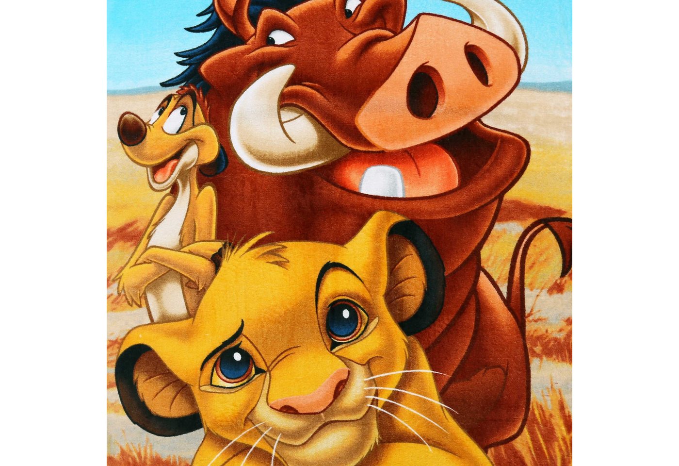Disney Badetücher DISNEY Der König der Löwen Baumwollbadetuch, Strandtuch 70x140 cm Bild 3