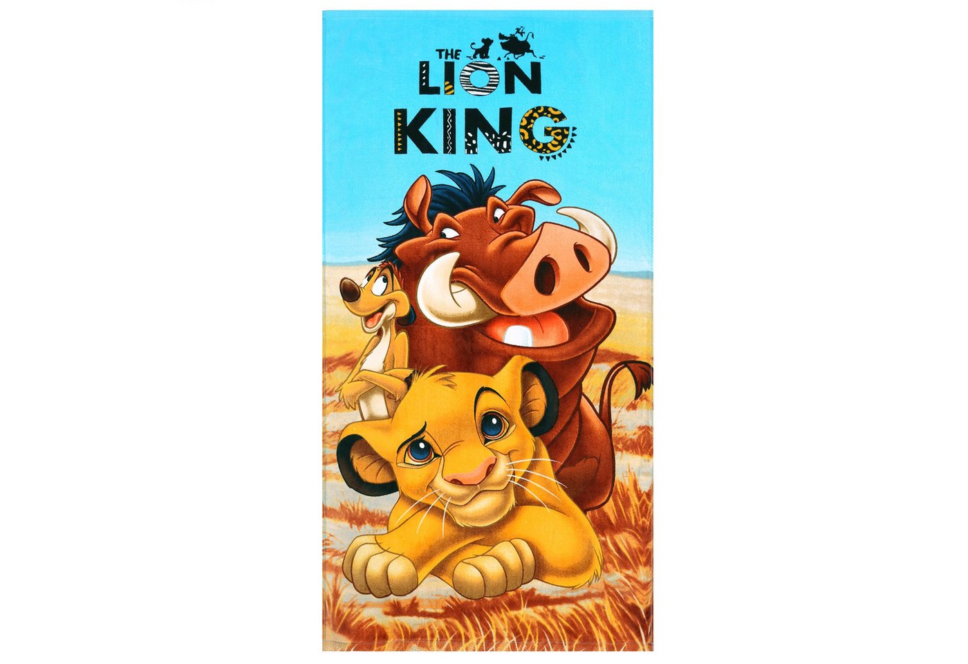 Disney Badetücher DISNEY Der König der Löwen Baumwollbadetuch, Strandtuch 70x140 cm Bild 4