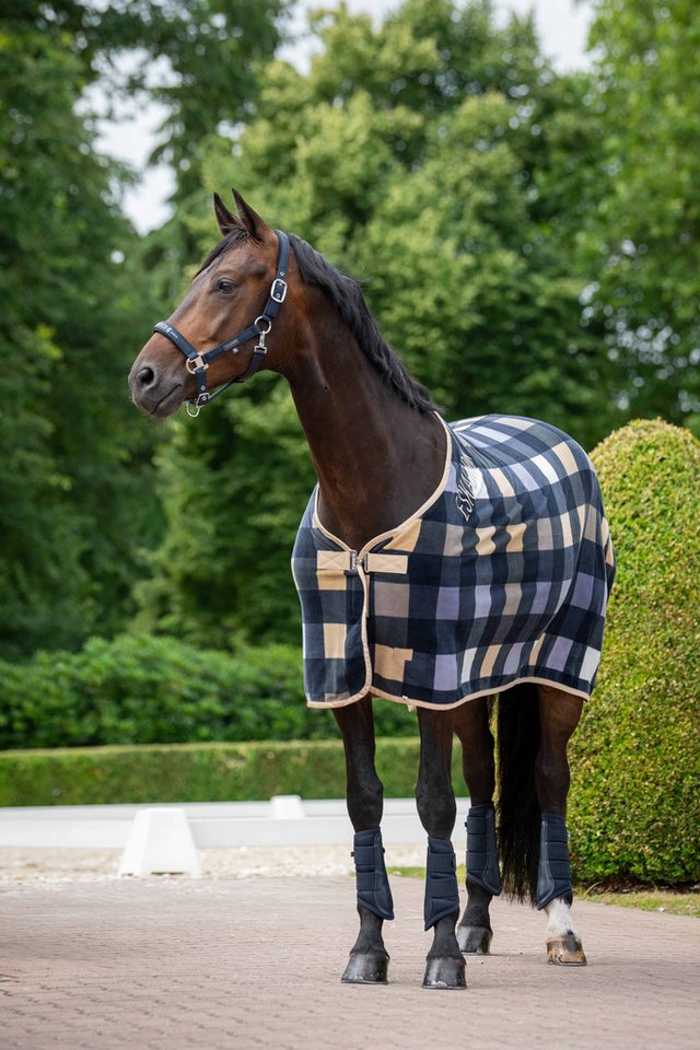 Eskadron Pferde-Abschwitzdecke Abschwitzdecke Classic Sports Fleece Check Bild 3