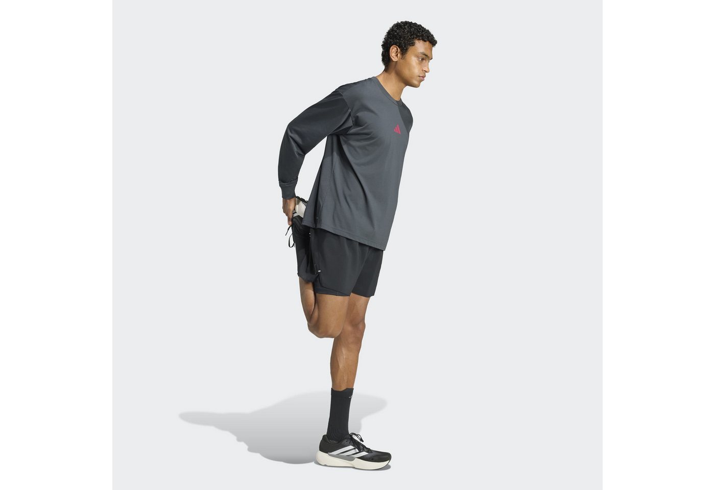 adidas Performance Laufshirt RUNNING STATE OF MIND GRAFIK LANGARM für Erwachsene, mit climacool® Technologie, aus Polyester Bild 5