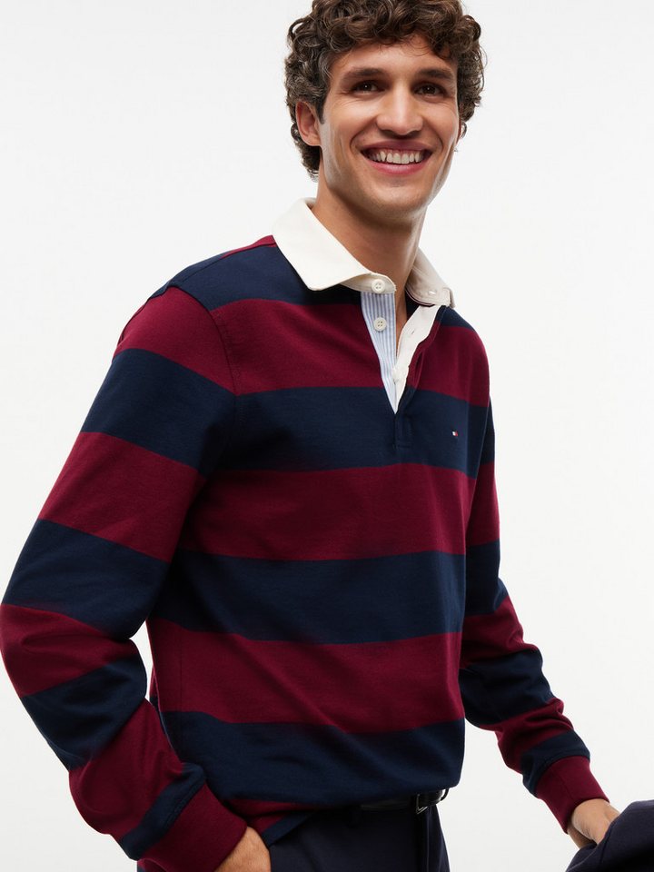 Tommy Hilfiger Rugbyshirt ESSENTIAL STRIPE RUGBY Bild 2