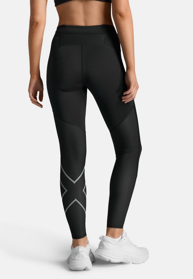 2xU Lauftights Aero Mesh Hi-Rise Comp Tight (1-tlg)