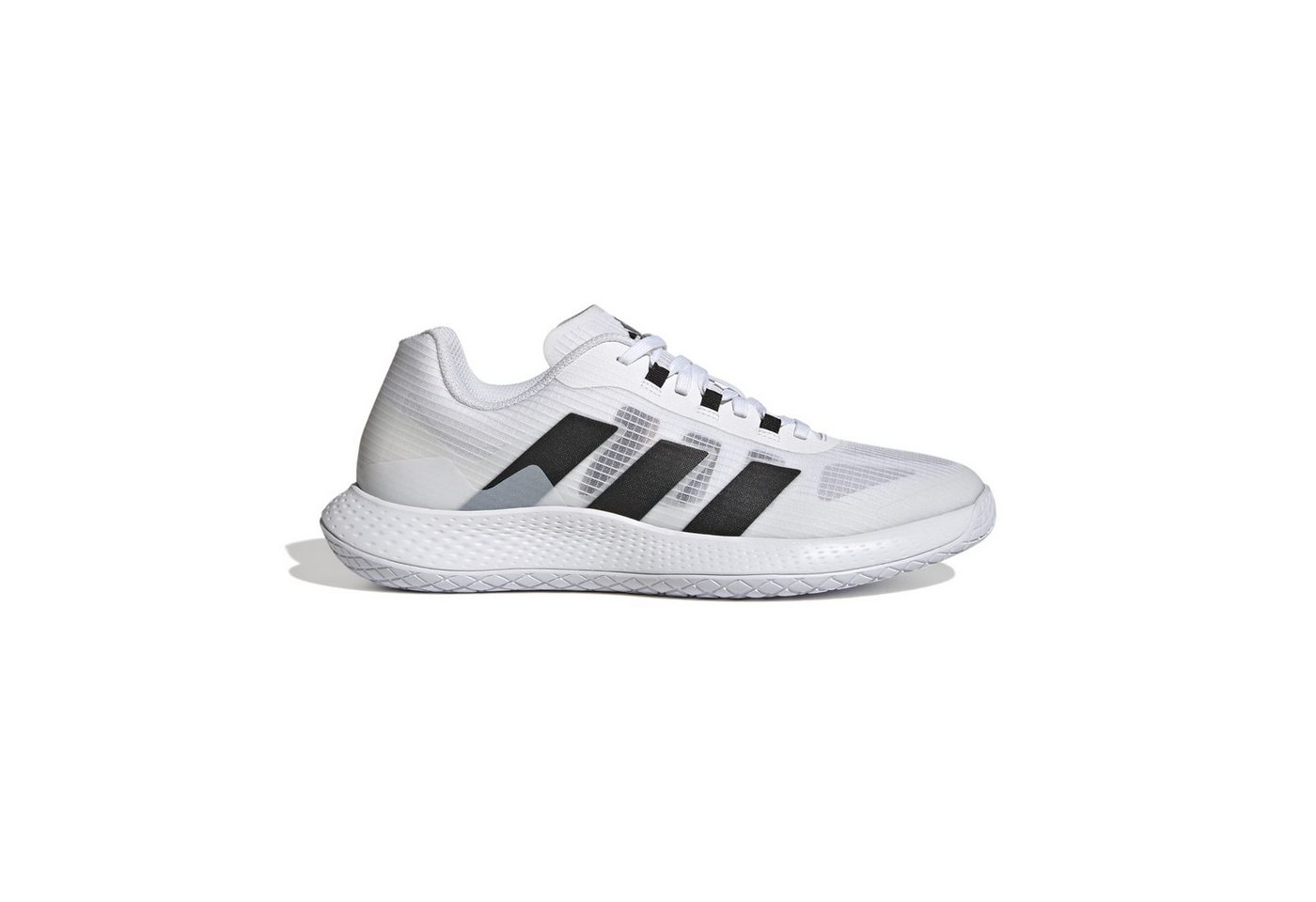adidas Performance Hallen-Indoorschuhe ForceBounce 2.0 hellgrau Herren Badmintonschuh Bild 2
