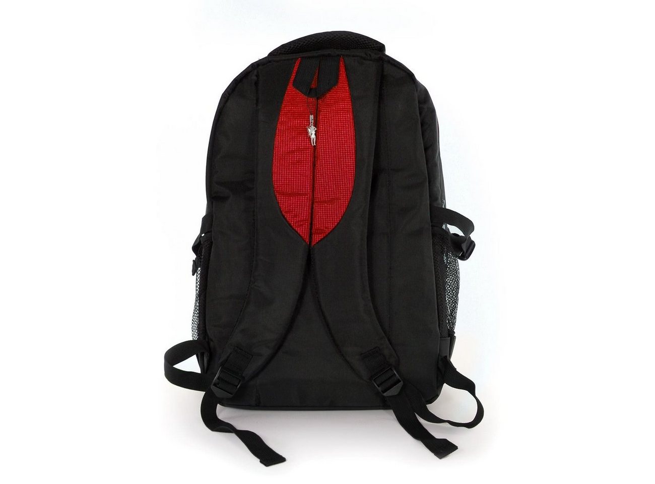 BAG STREET Sportrucksack Bag Street Damen Herren Sporttasche (Sportrucksack), Sportrucksack, Businessrucksack Synthetik, schwarz, rot ca. 30cm x ca. Bild 5