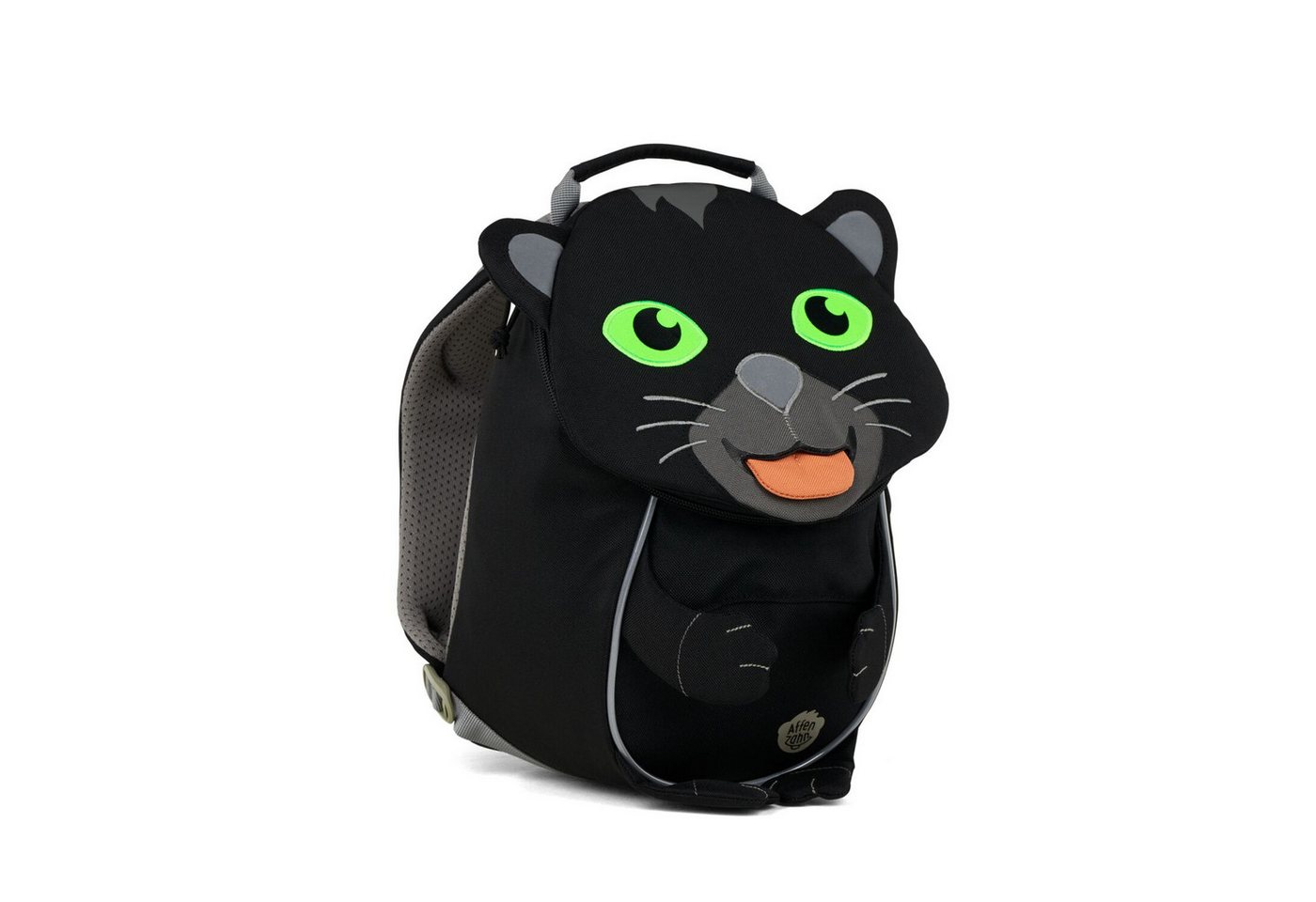 Affenzahn Schulranzen Kinderrucksack, Kleiner Freund, Panther, 1-3 Jahre (1 Stück), Kinderkrippe, Kita, ab einer Körpergröße von 80 cm