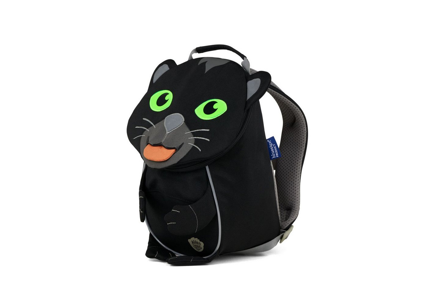Affenzahn Schulranzen Kinderrucksack, Kleiner Freund, Panther, 1-3 Jahre (1 Stück), Kinderkrippe, Kita, ab einer Körpergröße von 80 cm Bild 2