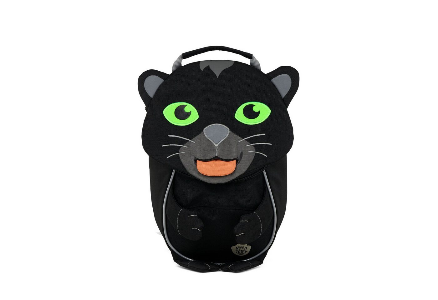 Affenzahn Schulranzen Kinderrucksack, Kleiner Freund, Panther, 1-3 Jahre (1 Stück), Kinderkrippe, Kita, ab einer Körpergröße von 80 cm Bild 3