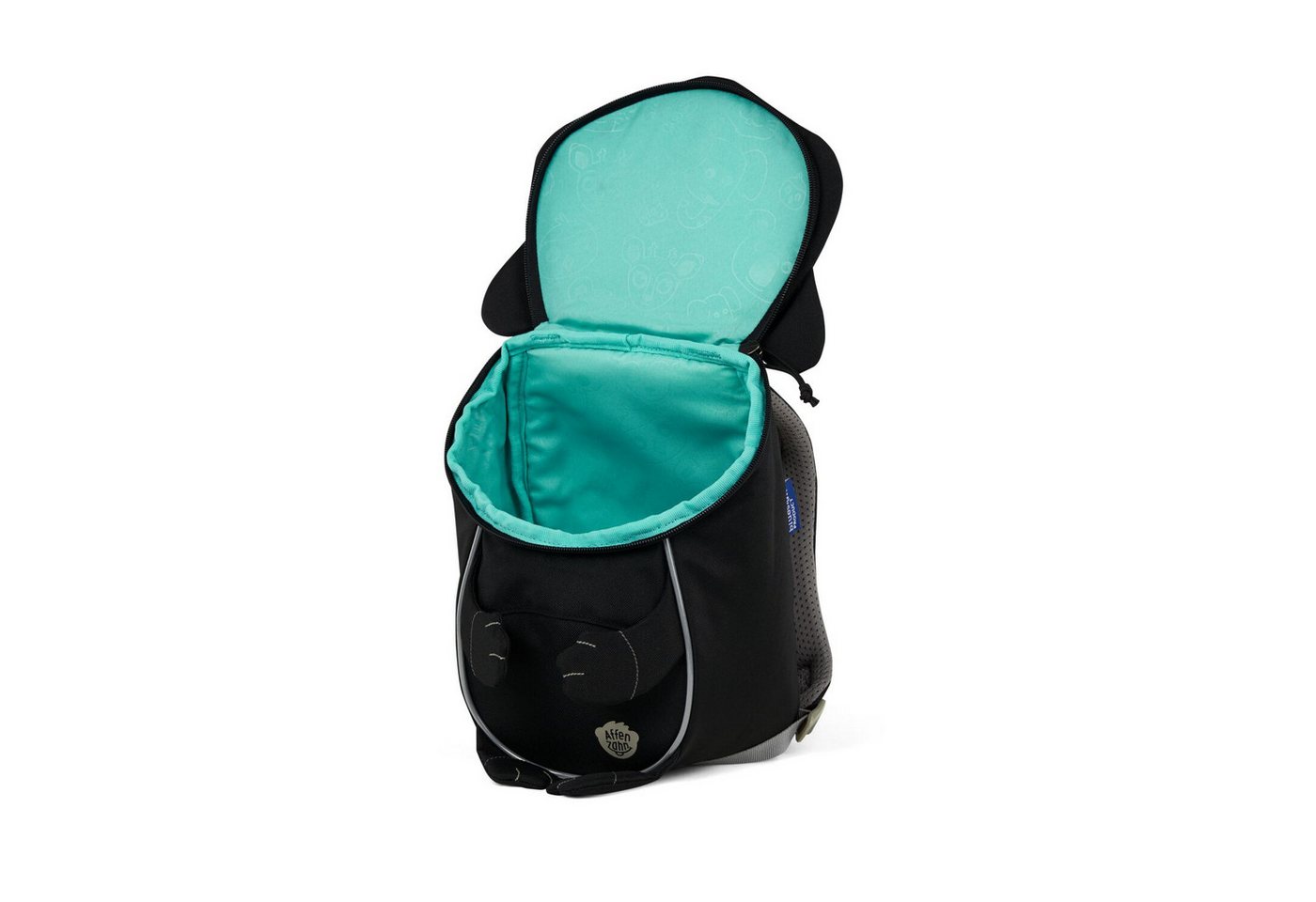 Affenzahn Schulranzen Kinderrucksack, Kleiner Freund, Panther, 1-3 Jahre (1 Stück), Kinderkrippe, Kita, ab einer Körpergröße von 80 cm Bild 4