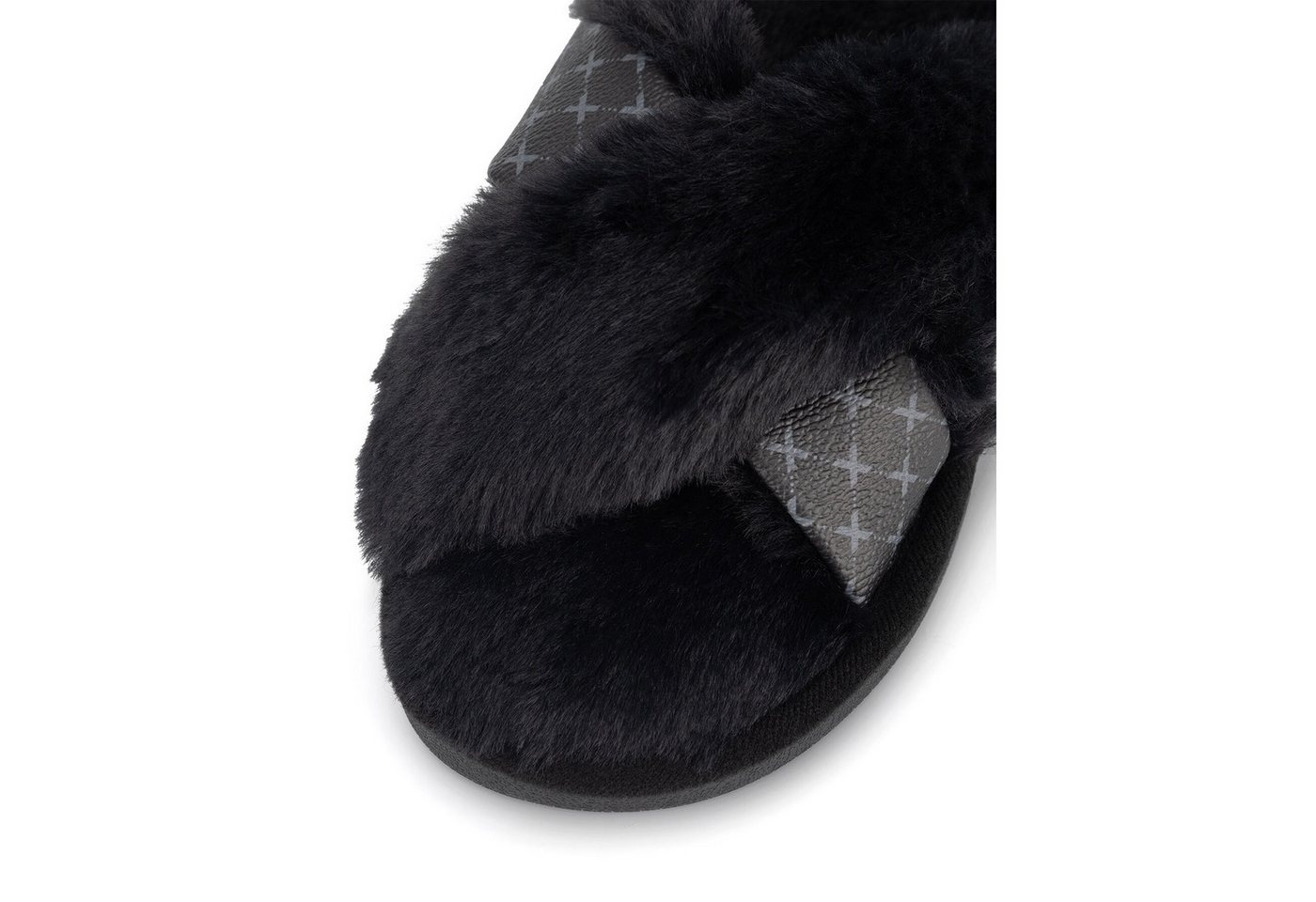 Mexx Mexx Damen-Hausschuhe Schwarze MI002004343W Hallenschuh Bild 2